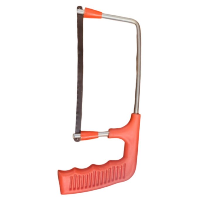 Hacksaw Frame with Blade and Plastic Handle