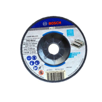 Bosch 100mm x 6mm x 16mm Metal Grinding DiscBosch 100mm x 6mm x 16mm Metal Grinding Disc